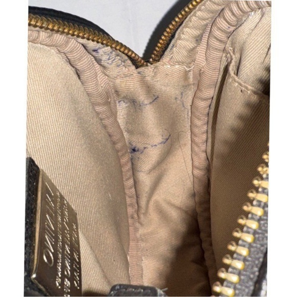 Valentino By Mario Valentino Black Leather Crossbody - Picture 9 of 12